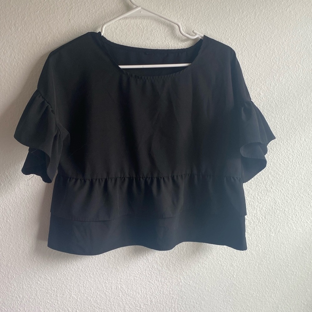 small black cropped top